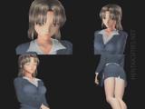 アニメ無修正：3D anime angel gets pussy rubbed [海外エロ動画]