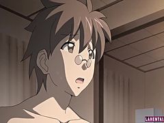 アニメ無修正：Huge titted hentai babe [海外エロ動画]
