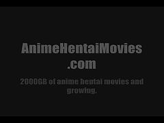 アニメ無修正：Exquisit girl rubbing her clit to the orgasm [海外エロ動画]