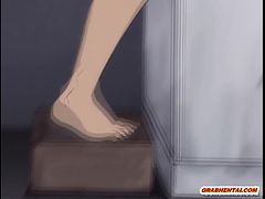 アニメ無修正：Hentai maids brutally mouth and wetpussy fucked [海外エロ動画]