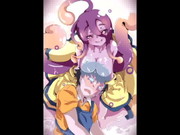 アニメ無修正：SlimeGirls Plus Mix 1 [海外エロ動画]