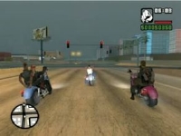 グランド・セフト・オート・サンアンドレアスの世界をバイクで巡る