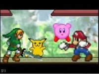 大乱闘スマッシュブラザーズX（スマブラX）の予告編2Dバージョン 