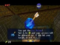 ゼルダの伝説 時のオカリナ 子供リンクで氷の矢を入手 