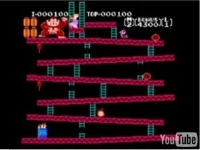 ドンキーコング ステージ１でワープ / ドンキーコング系動画