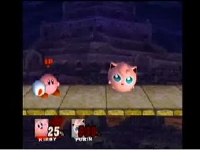 スマブラX カービィはおとしあなのたねを悪用していきました