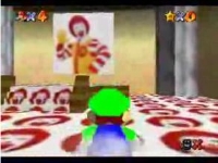 スーパーマリオ64 ドナルドに洗脳されたピーチ城