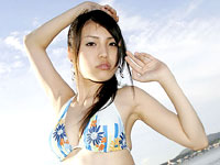 澤木律沙のエロフィットネス♪下乳＆ワレメくっきり!!