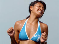 浅尾美和 高校時代のショートカットレアお宝映像！