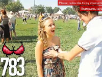 なにこの神企画。ロシア美女1000人におっぱいを触らせてもらった動画。羨ましい