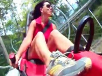 スピード感が堪らない！アルペン・コースターの車載映像。