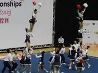 もちろん優勝。日本の女子チアリーディングによるパフォーマンスが凄い。