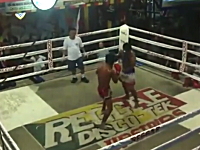 ムエタイ。どんな試合だｗそのまま続行するのかよｗで最後がミラクル