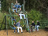 ドイツの公園でみっけた素敵な観覧車。一回転させるのにヘトヘトになるなｗ