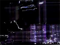 プラズマテレビに電圧を掛けると、おお・・おおう・・・な現象が起きる。