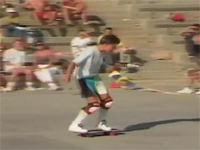 スケートボードの発展に最も大きな影響を与えた男、ロドニー・ミューレン。