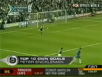 スポーツのオウンゴール、TOP10!!　たまには有るさ、こんな事も・・・。