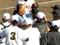 先日行われた巨人・阪神ＯＢ対戦で乱闘！予想外じゃない結果に！