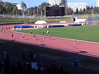 怒涛の追い上げ。このアンカーはええｗｗｗ黄色いヤツが凄い400Mリレー