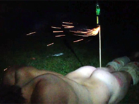 尻＋ロケット花火＝大惨事ｗｗｗｗ