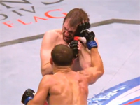 UFCの戦いをスローモーションで見てみる。