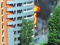 マンション火災の恐怖。２階から火の手が上がったと思ったらあっと言う間に。