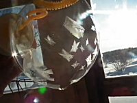 マイナス３０度の世界でシャボン玉を膨らませると素敵な事が起こる動画。あら綺麗