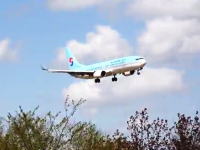 大韓航空ボーイング737の着陸やり直し映像が怖い。ワンバウンドして急上昇。