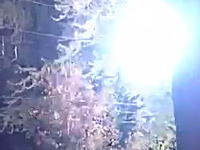 おい昨日おれんちの目の前が電撃バチバチで大変な事になっていたんだがｗｗｗ