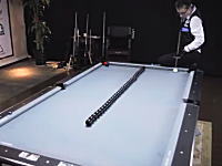 ボールが自由すぎる・・・。ビリヤードのトリックショットが凄すぎる神動画。