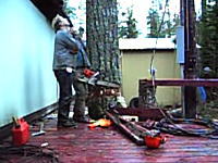 これはうめぇキコリ動画。これがプロのワザか。UMEEEEEは大袈裟じゃないよ。