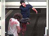 人間を解体している現場に遭遇してしまったら・・・。海外のドッキリが過激すぎる。