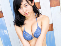 咲村良子 エロ水着で巨乳ガンもみ
