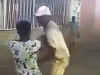 柔道つええｗ女の子が喧嘩中に彼氏を背負い投げしてノックアウトｗ