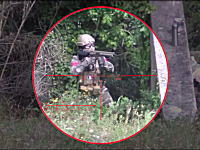 死神級スナイパーはどこから撃たれているのか知られずに相手を倒す。サバゲ動画。